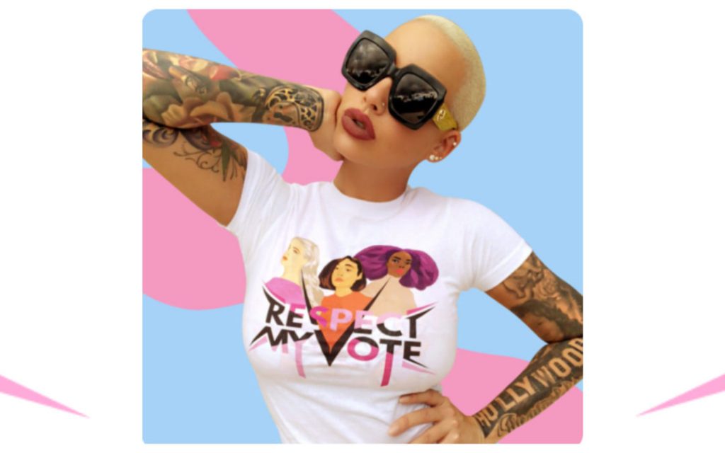 Amber Rose Hip Hop Caucus Respect My Vote
